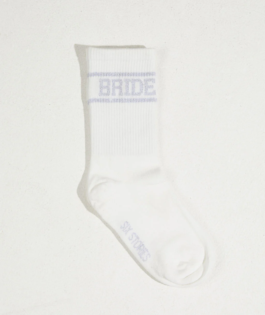 Bride Socks - Silver - Image 2